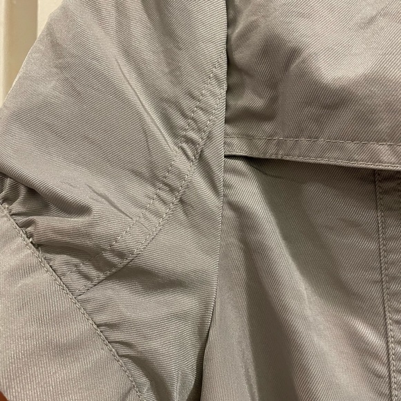 Silver/Metallic Trench Coat - Picture 2 of 5